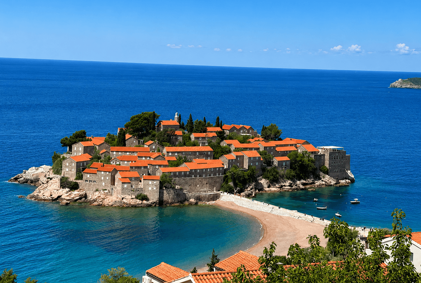 Picturesque view of Montenegro